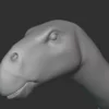 Riojasaurus Basemesh 3D Model Free Download 3D Model Creature Guard 15