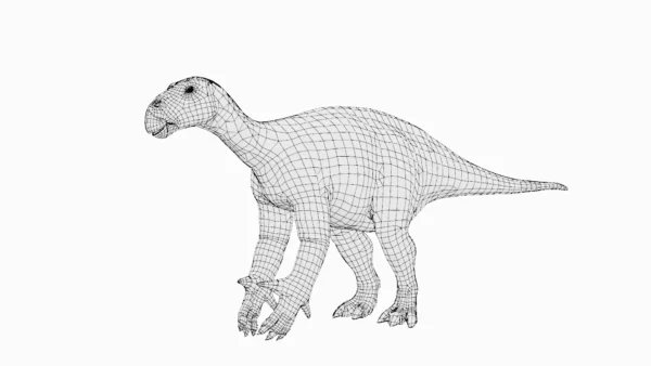Riojasaurus Basemesh 3D Model Free Download 3D Model Creature Guard 9