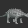 Saichania Basemesh 3D Model Free Download 3D Model Creature Guard 13