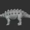 Saichania Basemesh 3D Model Free Download 3D Model Creature Guard 14