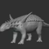 Sauropelta Basemesh 3D Model Free Download 3D Model Creature Guard 12