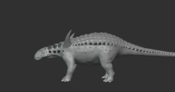 Sauropelta Basemesh 3D Model Free Download 3D Model Creature Guard 5