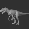 Saurophaganax Basemesh 3D Model Free Download 3D Model Creature Guard 12
