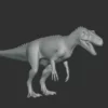 Saurophaganax Basemesh 3D Model Free Download 3D Model Creature Guard 13