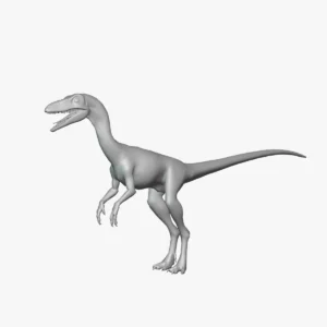 Segisaurus Basemesh 3D Model Free Download 3D Model Creature Guard