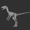 Segisaurus Basemesh 3D Model Free Download 3D Model Creature Guard 9