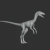 Segisaurus Basemesh 3D Model Free Download 3D Model Creature Guard 10