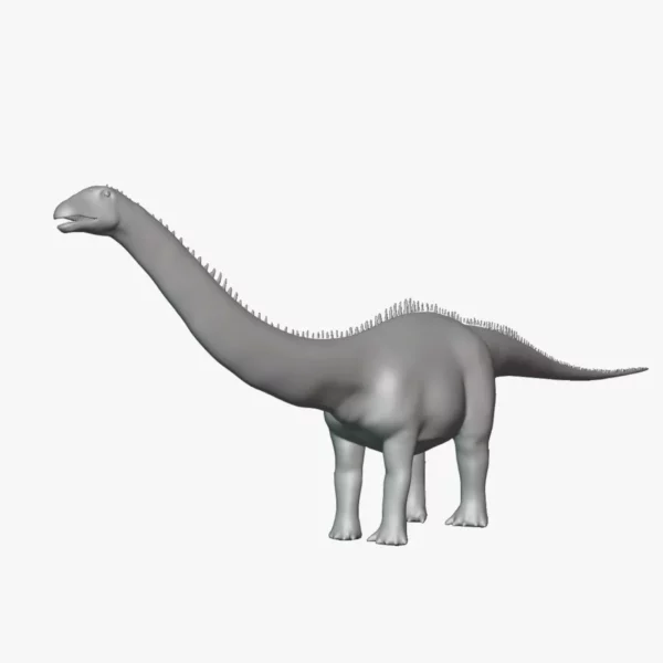 Seismosaurus Basemesh 3D Model Free Download 3D Model Creature Guard