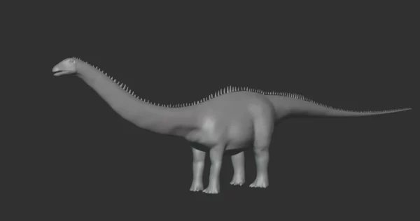 Seismosaurus Basemesh 3D Model Free Download 3D Model Creature Guard 3