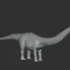 Seismosaurus Basemesh 3D Model Free Download 3D Model Creature Guard 13