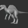 Siamosaurus Basemesh 3D Model Free Download 3D Model Creature Guard 11