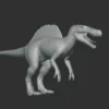 Siamosaurus Basemesh 3D Model Free Download 3D Model Creature Guard 12
