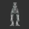 Siamosaurus Basemesh 3D Model Free Download 3D Model Creature Guard 13