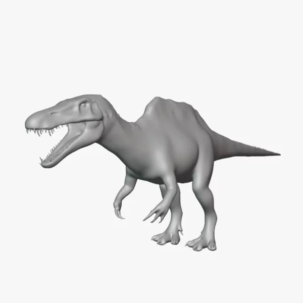 Sigilmassasaurus Basemesh 3D Model Free Download 3D Model Creature Guard