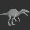 Sigilmassasaurus Basemesh 3D Model Free Download 3D Model Creature Guard 13