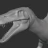 Sigilmassasaurus Basemesh 3D Model Free Download 3D Model Creature Guard 15