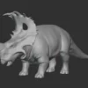 Sinoceratops Basemesh 3D Model Free Download 3D Model Creature Guard 11