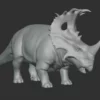 Sinoceratops Basemesh 3D Model Free Download 3D Model Creature Guard 12