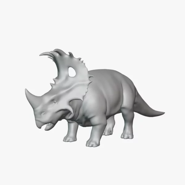 Sinoceratops Basemesh 3D Model Free Download 3D Model Creature Guard