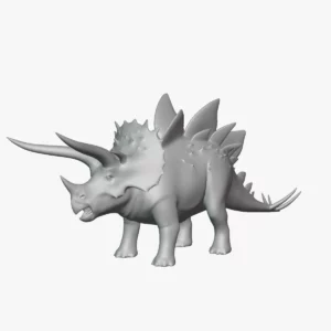 Stegoceratops Basemesh 3D Model Free Download 3D Model Creature Guard