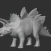 Stegoceratops Basemesh 3D Model Free Download 3D Model Creature Guard 12