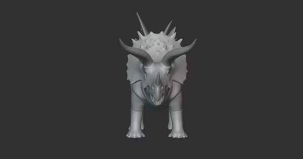 Stegoceratops Basemesh 3D Model Free Download 3D Model Creature Guard 5