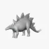 Stegosaurus Basemesh 3D Model Free Download 3D Model Creature Guard 10