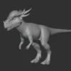 Stygimoloch Basemesh 3D Model Free Download 3D Model Creature Guard 12