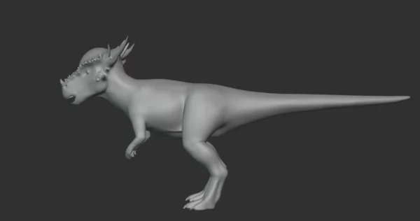 Stygimoloch Basemesh 3D Model Free Download 3D Model Creature Guard 5