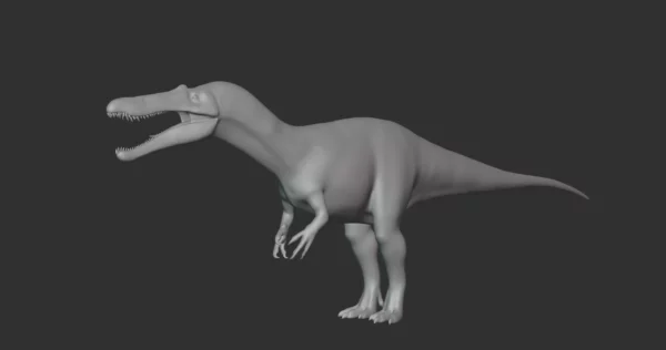 Suchomimus Basemesh 3D Model Free Download 3D Model Creature Guard 3