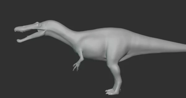 Suchomimus Basemesh 3D Model Free Download 3D Model Creature Guard 5