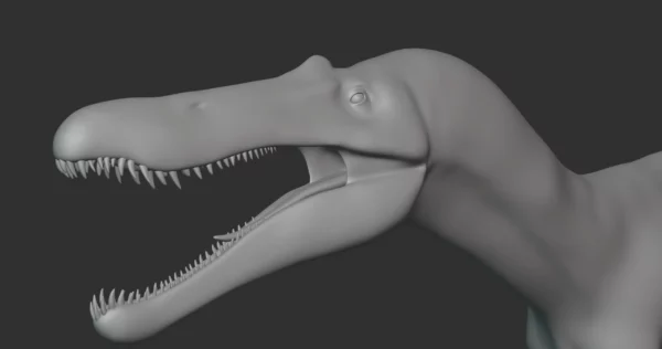 Suchomimus Basemesh 3D Model Free Download 3D Model Creature Guard 6