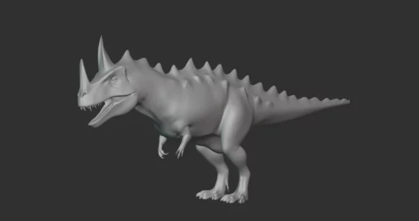 Suprannotitan Basemesh 3D Model Free Download 3D Model Creature Guard 3