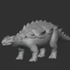 Tarchia Basemesh 3D Model Free Download 3D Model Creature Guard 12