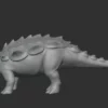 Tarchia Basemesh 3D Model Free Download 3D Model Creature Guard 14