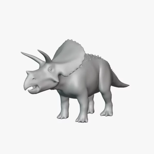 Torosaurus Basemesh 3D Model Free Download 3D Model Creature Guard