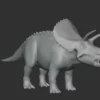 Torosaurus Basemesh 3D Model Free Download 3D Model Creature Guard 13