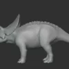 Torosaurus Basemesh 3D Model Free Download 3D Model Creature Guard 14