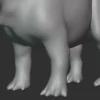 Torosaurus Basemesh 3D Model Free Download 3D Model Creature Guard 16