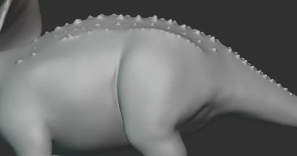 Torosaurus Basemesh 3D Model Free Download 3D Model Creature Guard 8