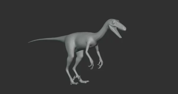 Troodon Basemesh 3D Model Free Download 3D Model Creature Guard 4