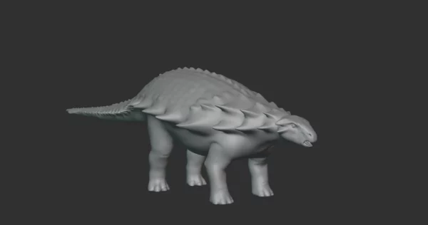 Tsagantegia Basemesh 3D Model Free Download 3D Model Creature Guard 4