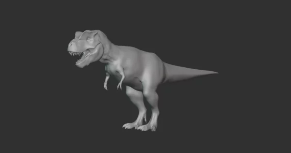 Tyrannolophosaur Basemesh 3D Model Free Download 3D Model Creature Guard 3