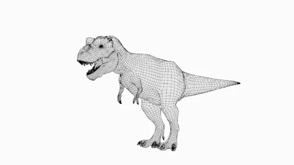 Tyrannolophosaur Basemesh 3D Model Free Download 3D Model Creature Guard 9