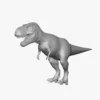 Tyrannosaurus Basemesh 3D Model Free Download 3D Model Creature Guard 9
