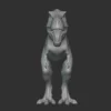 Tyrannosaurus Basemesh 3D Model Free Download 3D Model Creature Guard 13