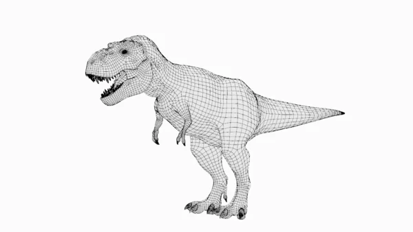 Tyrannosaurus Basemesh 3D Model Free Download 3D Model Creature Guard 8
