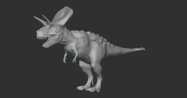 Ultimasaurus Basemesh 3D Model Free Download 3D Model Creature Guard 3