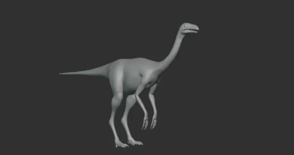 Unaysaurus Basemesh 3D Model Free Download 3D Model Creature Guard 4