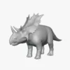 Utahceratops Basemesh 3D Model Free Download 3D Model Creature Guard 10